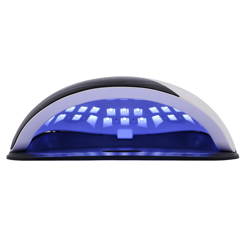 Új körömszárító modern 1 bálna méretű nagyméretű LCD képernyő 10s/30s/60s/99s időzítő manikűr UV lámpa Körömlámpa művész eszköz