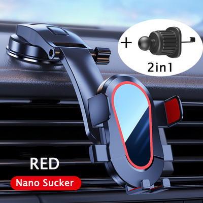 Suport pentru telefon auto Suport pentru telefon mobil Nano Sucker Suport în tabloul de bord al mașinii Suport pentru montare GPS pentru telefon mobil iPhone 13 12 11 Xiaomi