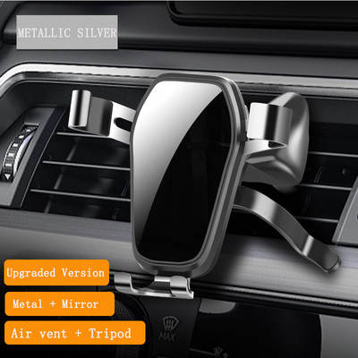 Suport pentru telefon mobil în mașină Suport cu clemă pentru aerisire Suport GPS pentru telefon Suport pentru iPhone Redmi Huawei Samsung Suport gravitate universal