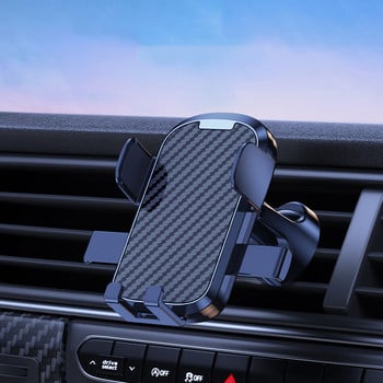 Универсален Gravity Car Phone Holder Air Vent Hook Clip Mobile Mount Stand Support for iPhone Samsung Cellphone Holder In Car