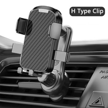 Универсален Gravity Car Phone Holder Air Vent Hook Clip Mobile Mount Stand Support for iPhone Samsung Cellphone Holder In Car