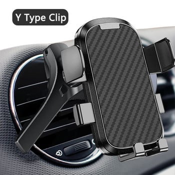 Универсален Gravity Car Phone Holder Air Vent Hook Clip Mobile Mount Stand Support for iPhone Samsung Cellphone Holder In Car