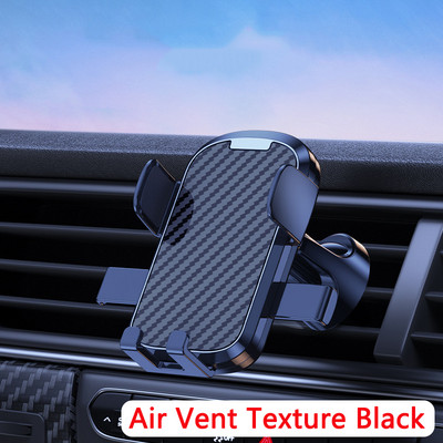 Univerzálny držiak telefónu do auta s gravitáciou, vetracím otvorom, háčikom, klipom na mobilný držiak, stojan na mobil pre iPhone, Samsung a držiak mobilného telefónu do auta