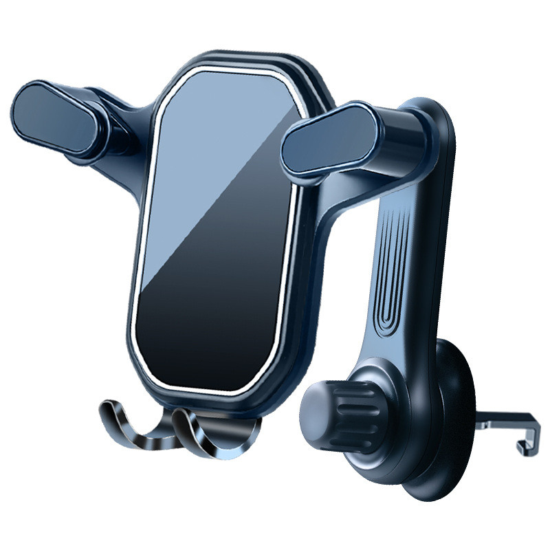 Suport pentru telefon DL în aerisire mașină Suport pentru telefon mobil Suport cu cârlig pentru rotație cu braț lung Suport pentru telefon auto pentru iPhone Xiaomi Samsung