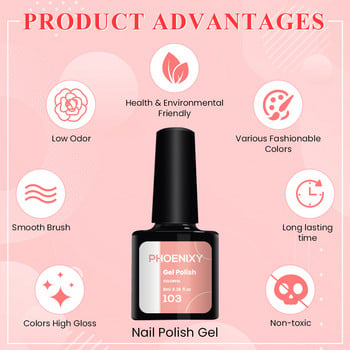 Ολοκληρωμένο σετ Poly Nail Gel με λάμπα νυχιών 36W 20 Χρώματα Σετ βερνικιού νυχιών με τζελ Soak Off Σετ νυχιών UV Gel Σετ εργαλείων τέχνης για μανικιούρ