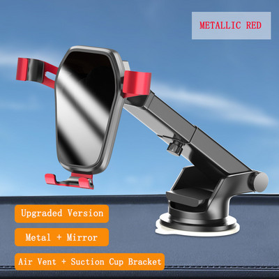 Suport pentru telefoane Sucker Suport pentru telefoane auto Fără suport magnetic GPS pentru iPhone 13 12 Max Xiaomi Huawei Samsung LG Gravity