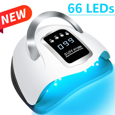 SUN X11 Max Lampara UV LED Lampă pentru uscarea unghiilor Gel UV cu lampă UV profesională LED cu senzor de mișcare pentru salon de manichiură
