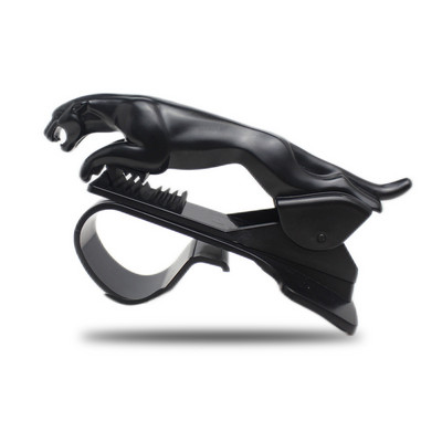 DL HUD universalus automobilinio telefono laikiklis Prietaisų skydelis mobiliojo laikiklio laikiklis Leopard Daugiafunkcis prispaudžiamas stovas, skirtas 4–6,5 colio telefonams