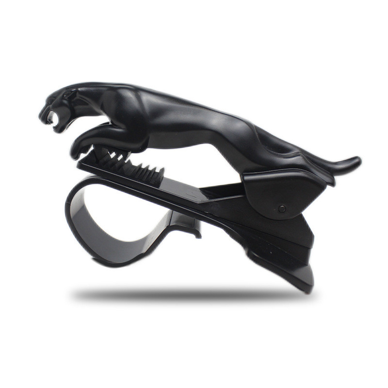 DL HUD universalus automobilinio telefono laikiklis Prietaisų skydelis mobiliojo laikiklio laikiklis Leopard Daugiafunkcis prispaudžiamas stovas, skirtas 4–6,5 colio telefonams