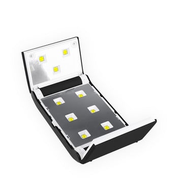 UV LED лампа за сушилня за нокти UV гел лак с 12 LED лампи за гел за нокти Лампа за сушене на нокти Лампа за сушене на сензор за време Сушилня