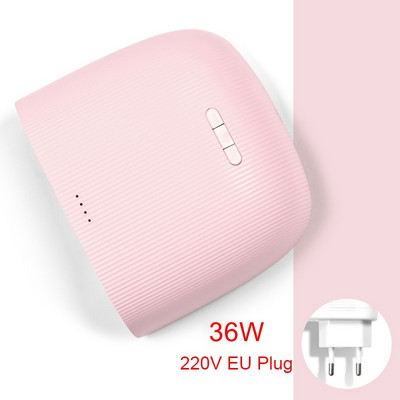 90 W-os nagy teljesítményű körömszárító gép géllakk szárításához Quick Dry LED UV lámpa Professzionális köröm lámpa bőrfehérítéshez