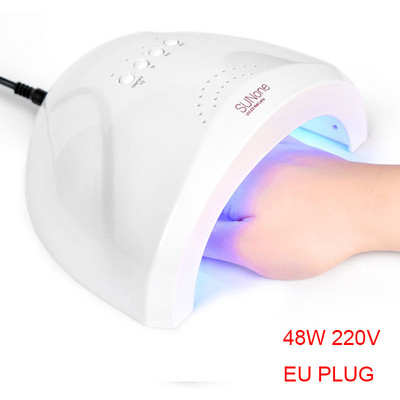 90 W-os nagy teljesítményű körömszárító gép géllakk szárításához Quick Dry LED UV lámpa Professzionális köröm lámpa bőrfehérítéshez