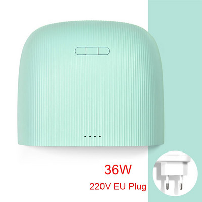 90 W-os nagy teljesítményű körömszárító gép géllakk szárításához Quick Dry LED UV lámpa Professzionális köröm lámpa bőrfehérítéshez