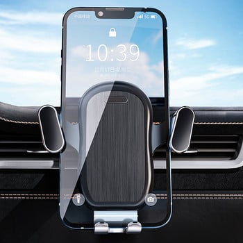 DL Gravity Car Phone Holder Мобилна стойка Поддръжка за мобилен телефон Универсална стойка за вентилационен отвор за кола за IPhone 13 12 11 Pro Max Samsung