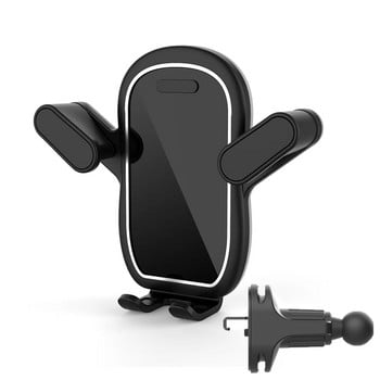 DL Gravity Car Phone Holder Мобилна стойка Поддръжка за мобилен телефон Универсална стойка за вентилационен отвор за кола за IPhone 13 12 11 Pro Max Samsung