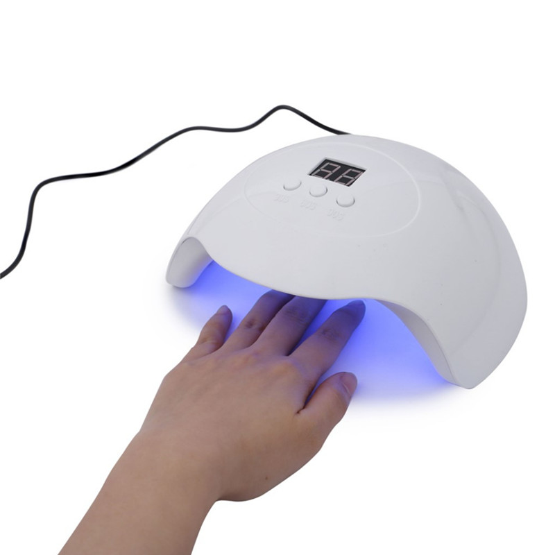 30 W SUN X7 UV LED lámpa 15 LED-es UV lámpával minden zseléhez körömszárítóhoz körömlakkhoz gyorsszárító körömszárító gép.