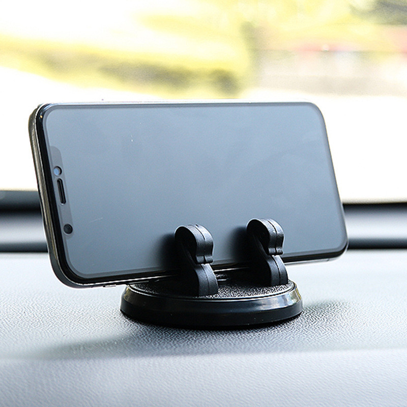 DL műszerfali autós telefontartó univerzális mobilállvány mobiltelefon okostelefonokhoz GPS támogatás 360°-ban elforgatható telefontartó az autóban