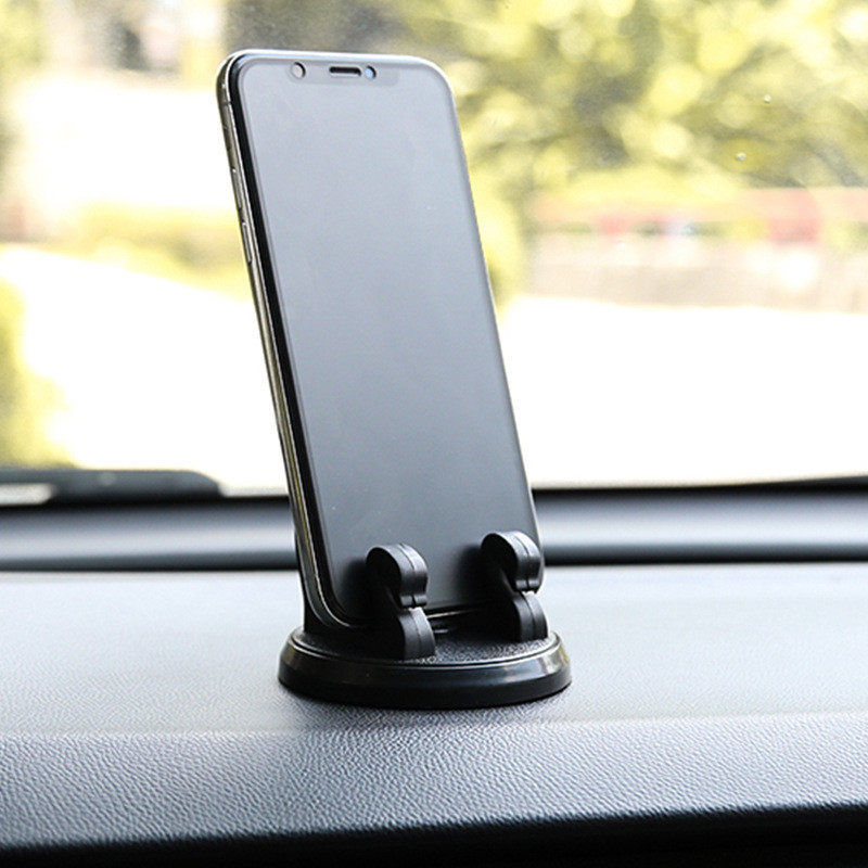 DL műszerfali autós telefontartó univerzális mobilállvány mobiltelefon okostelefonokhoz GPS támogatás 360°-ban elforgatható telefontartó az autóban