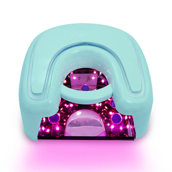 Νέο μοντέλο Pink Light UV LED Lamp Επαναφορτιζόμενη 48W Pro Cure ασύρματο στεγνωτήριο gel Auto Sensor Μηχανή μανικιούρ γρήγορης ωρίμανσης