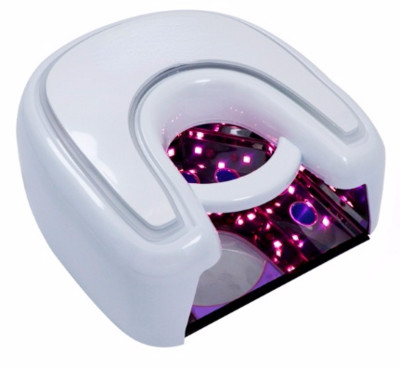 Új modell Pink Light UV LED lámpa újratölthető 48W Pro Cure vezeték nélküli gél szárító automatikus érzékelős gyorsan kötő manikűr gép