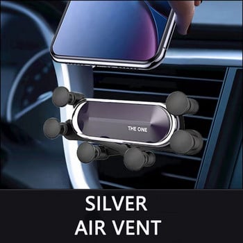 Βάση κινητού τηλεφώνου Gravity Car Air Vent Βάση βάσης τηλεφώνου αυτοκινήτου Υποστήριξη βάσης για Samsung Xiaomi iPhone 14 13 12 Pro Mobile Gps Mount