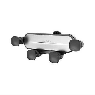 Behúzható autós telefon tartó Gravity Air Vent rögzítő állvány támogatás iPhone 14 13 12 Pro Xiaomi GPS Molbile mobiltelefon tartóhoz