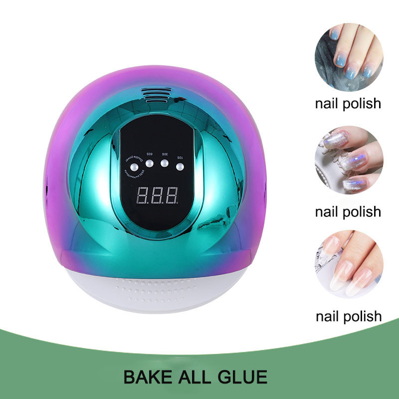 LOOTAAN 168W novo šareno sušilo za nokte UV LED lampa za sušenje laka za nokte Lampa za brzo sušenje noktiju Uređaj za pečenje manikure Oprema