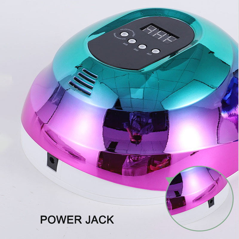 LOOTAAN 168W novo šareno sušilo za nokte UV LED lampa za sušenje laka za nokte Lampa za brzo sušenje noktiju Uređaj za pečenje manikure Oprema