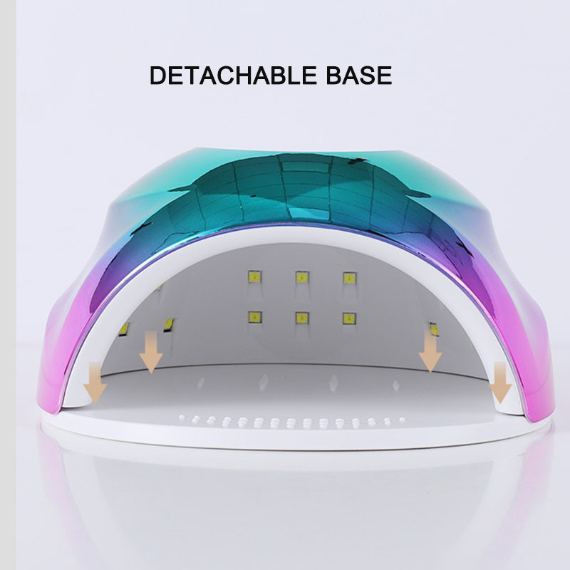 LOOTAAN 168W novo šareno sušilo za nokte UV LED lampa za sušenje laka za nokte Lampa za brzo sušenje noktiju Uređaj za pečenje manikure Oprema