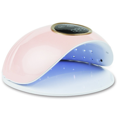 Lampă LED cu design nou, 80 W, uscător de unghii, 40 LED-uri, lampă UV cu soare, pentru uscare, temporizator de lac cu gel, senzor automat, instrumente pentru arta unghiilor