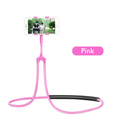 Univerzálny flexibilný držiak na mobilný telefón, držiak na krk a pás, držiak na mobil, držiak na selfie, stojan na stôl, držiak na telefón do auta