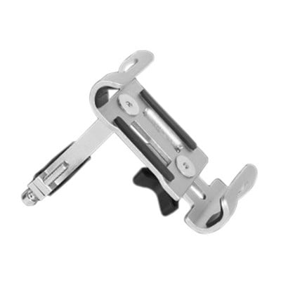 Fém kerékpáros telefontartó alumínium ötvözet csúszásgátló motoros tartó GPS klip Univerzális telefonállvány minden okostelefonhoz