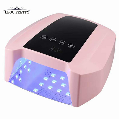 72 W bežična punjiva UV LED pametna svjetiljka za nokte sa senzorom Snažno brzo sušeće sušilo za nokte