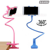 Asztali mobiltelefon tartó 360 fokban állítható telefontartó Clip Mobiltelefon asztali tartó állvány asztali asztalra szerelhető lusta tartó