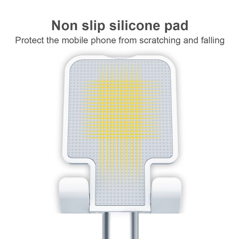 Univerzalni stoni stalak za držač mobilnog telefona za iPhone iPad Podesivi držač za tablet Sklopivi nosač za montažu na stol za mobilni telefon