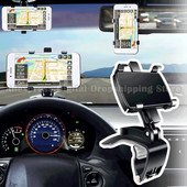 Universaalne mobiiltelefoni autohoidik armatuurlaud Lihtne klambriga kinnitusalus Reguleeritav mobiiltelefonide tugiklamber Mobiiltelefoni GPS-alus