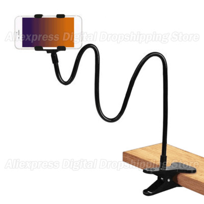 Suport universal pentru telefon mobil Lazy, pat flexibil, birou, suport pentru telefon, clemă, suport de montare reglabil pentru iPhone Samsung Xiaomi