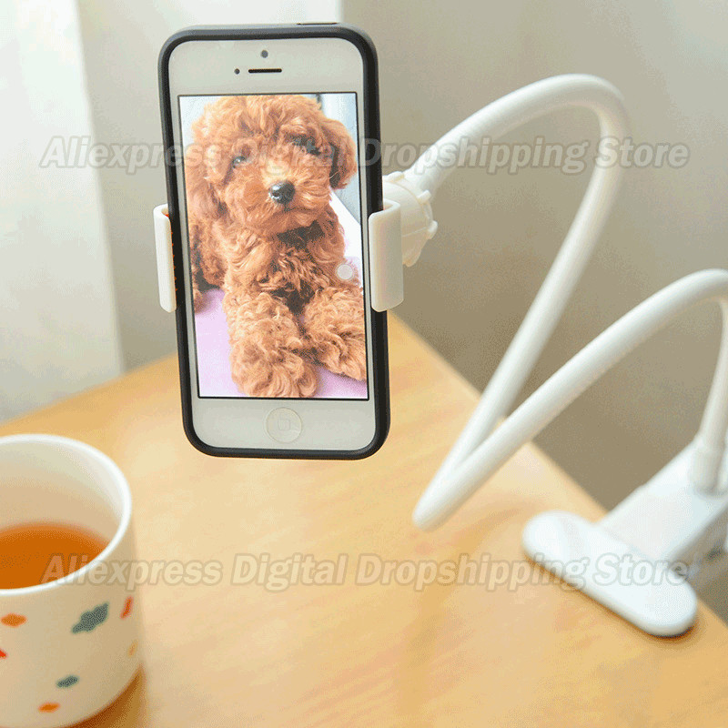 Universal Lazy θήκη κινητού τηλεφώνου Ευέλικτη επιτραπέζια βάση κρεβατιού Επιτραπέζια βάση τηλεφώνου Ρυθμιζόμενη βάση στήριξης για iPhone Samsung Xiaomi