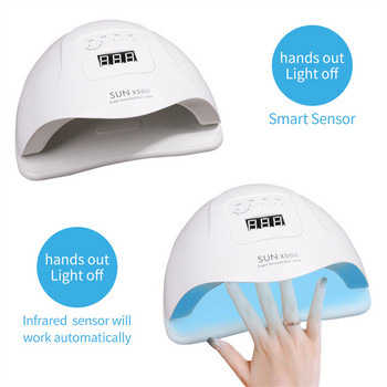 Λάμπα νυχιών Led Στεγνωτήρα νυχιών για στέγνωμα νυχιών All Gel Polish USB Plug Timer Motion Sensing Επαγγελματικές λάμπες νυχιών για εργαλεία μανικιούρ