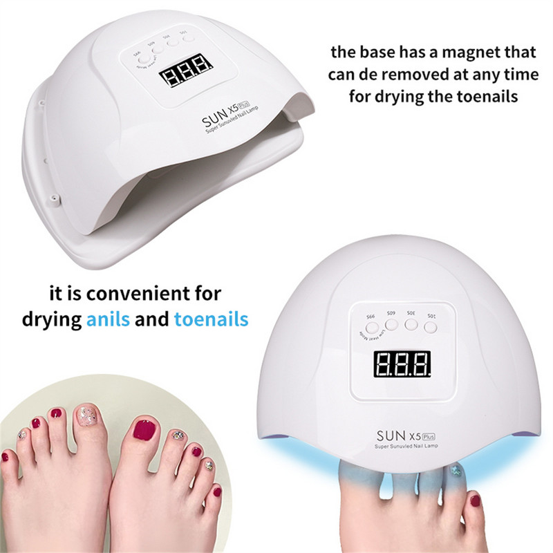 Lampă pentru unghii Uscător de unghii cu LED pentru uscarea unghiilor Toate lacurile cu gel Conector USB Temporizator cu senzori de mișcare Lămpi profesionale pentru unghii pentru instrumente de manichiură