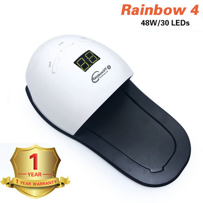 Márka Rainbow 9 LED UV lámpa 48W SUN Light LED UV Körömszárító gép Körömlakk Gél Körömdíszítő eszközök