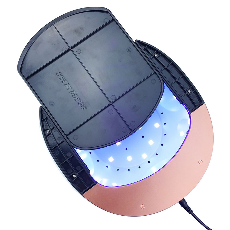 Márka Rainbow 9 LED UV lámpa 48W SUN Light LED UV Körömszárító gép Körömlakk Gél Körömdíszítő eszközök