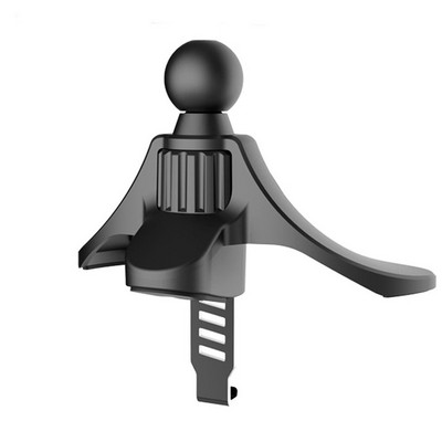 Uuendage autotelefoni hoidiku klambrid 17 mm kuulpeaga auto õhuava kinnitusalus Auto õhu väljalaskeava konksuklamber magnetilise mobiiltelefoni toe jaoks