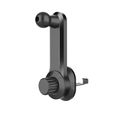 Uuendage autotelefoni hoidiku klambrid 17 mm kuulpeaga auto õhuava kinnitusalus Auto õhu väljalaskeava konksuklamber magnetilise mobiiltelefoni toe jaoks