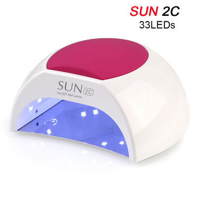 2 Az 1-ben 78 W-os LED UV lámpa elektromos körömfúró géppel gél lakk szárító köröm lámpához 30s/60s Time Auto Sensor Manikűr eszköz