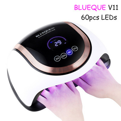 2 Az 1-ben 78 W-os LED UV lámpa elektromos körömfúró géppel gél lakk szárító köröm lámpához 30s/60s Time Auto Sensor Manikűr eszköz