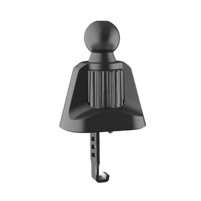 Aerisire universală pentru mașină, 17 mm, clemă de suport pentru cap bilă pentru suport magnetic pentru telefon auto, suport gravitațional, suport pentru încărcător pentru mașină