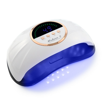 Új modern 1 db UV LED lámpák kettős kézhez Nail Art 69 LED géllakk kötő köröm lámpák manikűr szárító