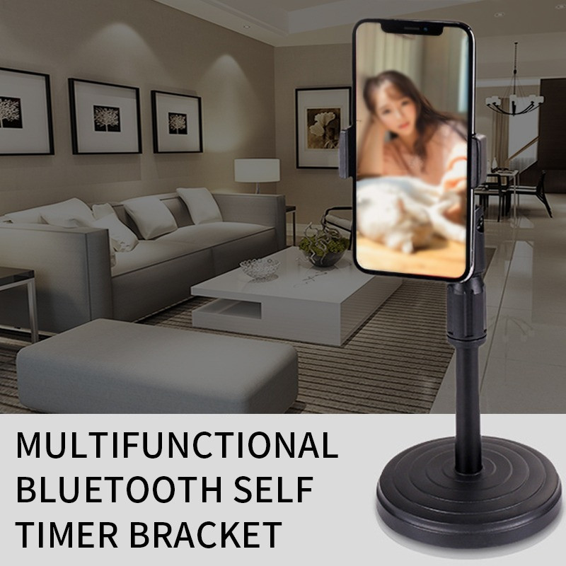 Nastaviteľná výška stolového držiaka na telefón, zdvíhací stojan na tablet pre iPad, iPhone, Samsung, univerzálny držiak na mobilný telefón pre živé vysielanie