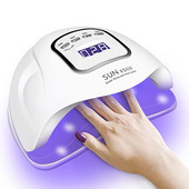 SUN X5 MAX professzionális körömszárító UV LED körömlámpa LCD kijelzővel 4 időzítő géllakk szárító lámpa manikűr pedikűr szalon eszköz